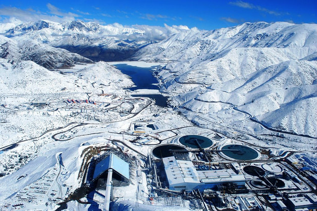 Los Pelambres Mining Operation